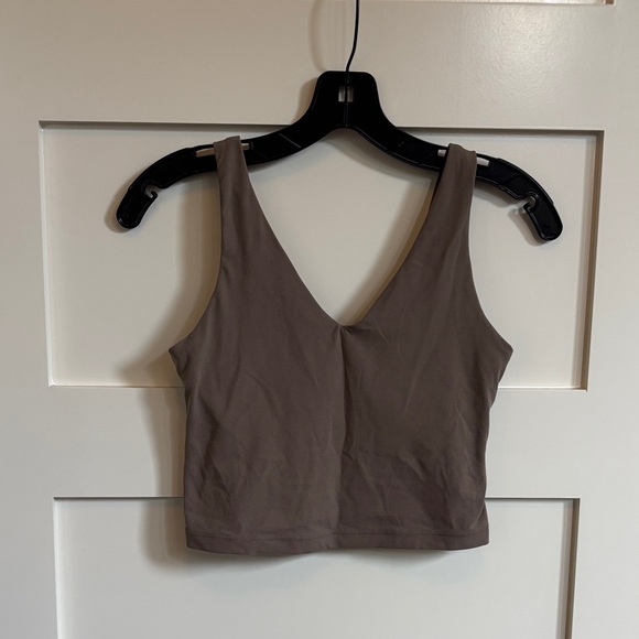 Athleta Tops - Athleta Taupe Crop Top